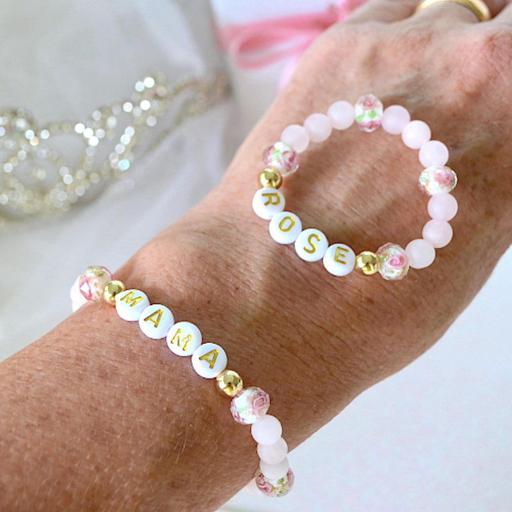 Unbreakable Bond: Dainty Rose Quartz Set!