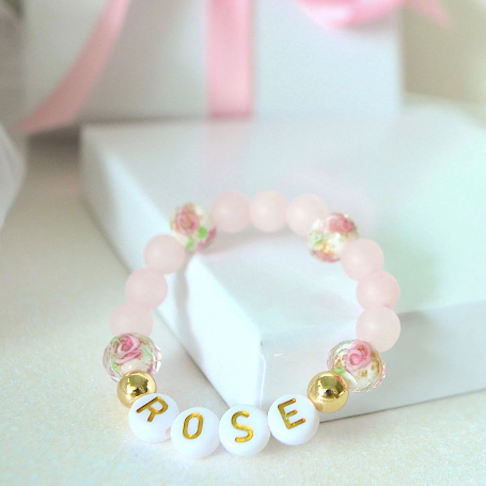 Who wouldn’t love this Flower Girl Gemstone Bracelet?