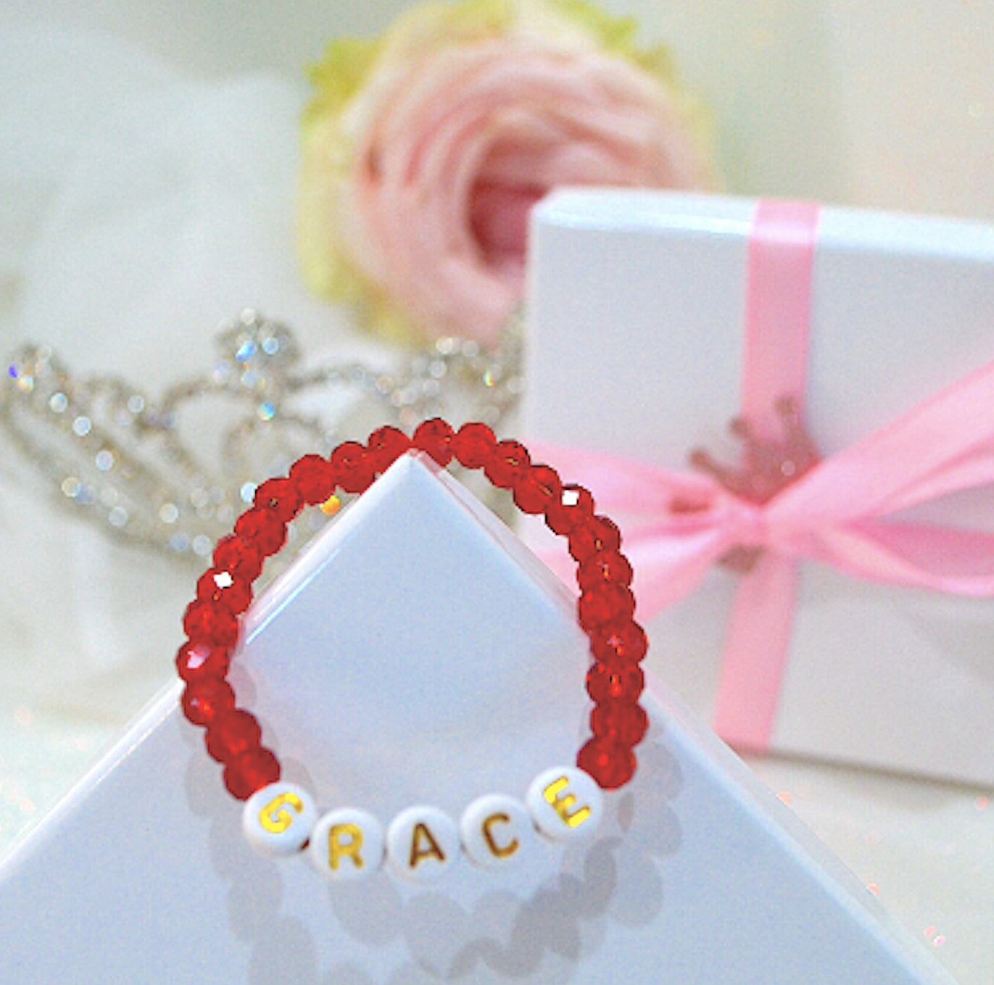 Unique Red Crystal Protection Bracelet