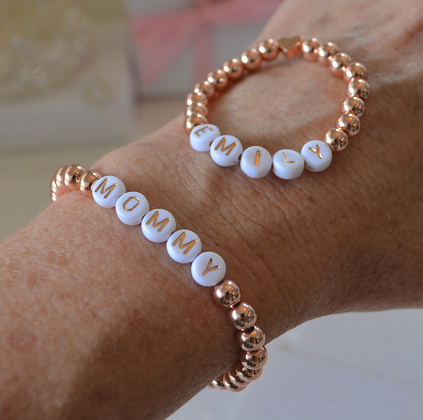 Rose Gold Heart Bracelet